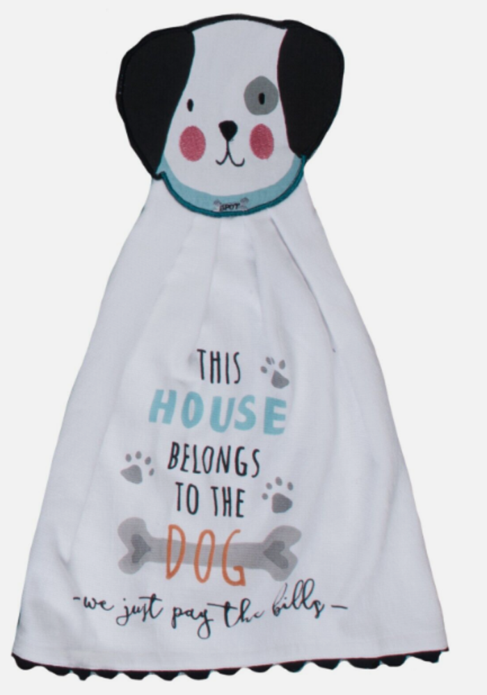 Dog's House Hang Up Kitchen Towel