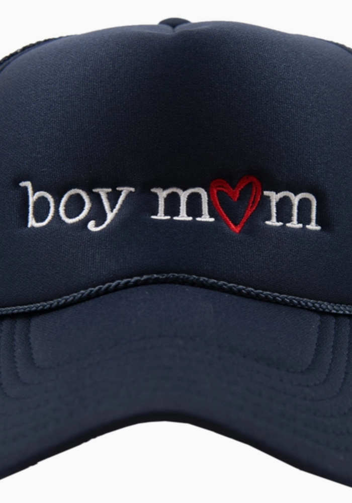 The Boy Mom Trucker Hat | Navy