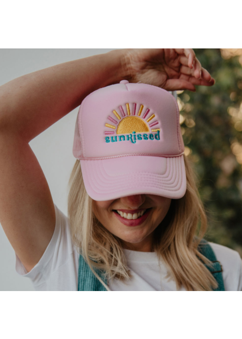 The Sunkissed Trucker Hat | Light Pink