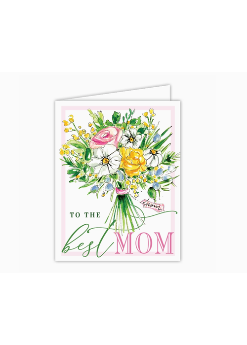 To The Best Mom Bouquet Card
