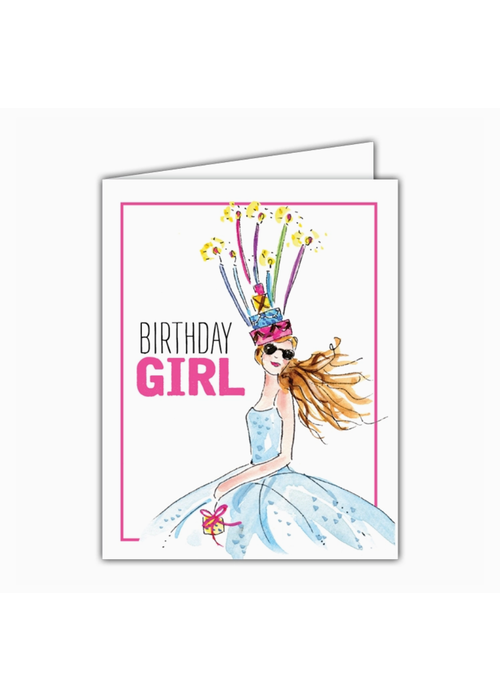 Birthday Girl Fashionista Card