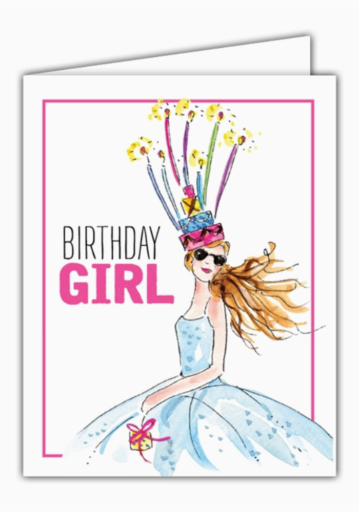 Birthday Girl Fashionista Card