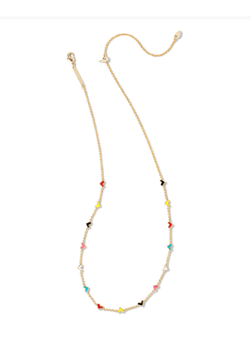 Kendra Scott The Haven Strand Necklace Gold Multi Mix