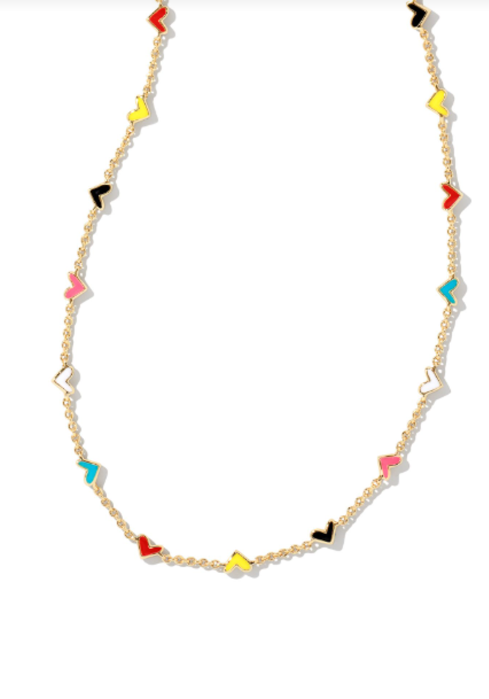 The Haven Strand Necklace Gold Multi Mix