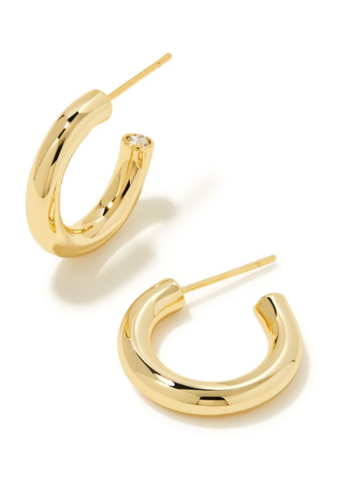 The Colette Huggie Earring in Gold