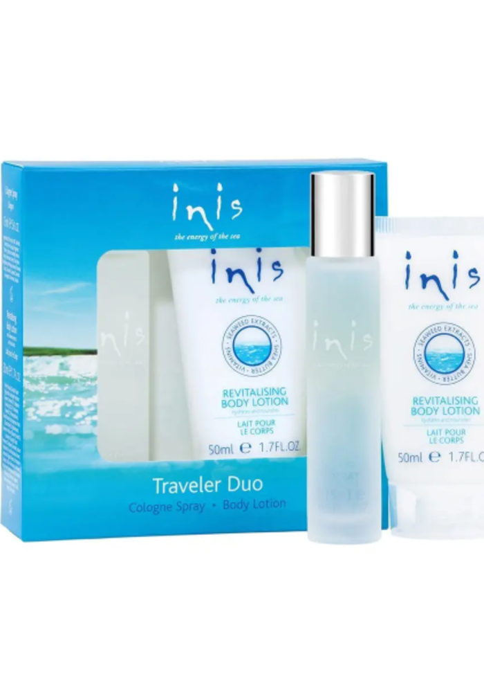 inis Traveler Duo Cologne + Body Lotion