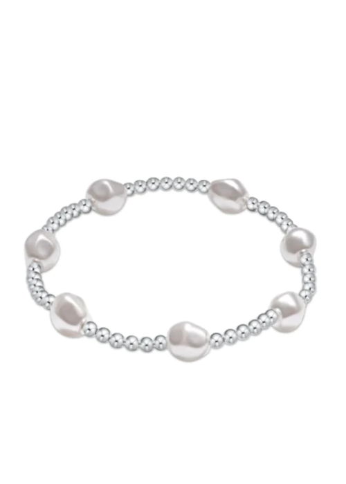 Enewton Admire Sterling 3mm Bead Bracelet Pearl