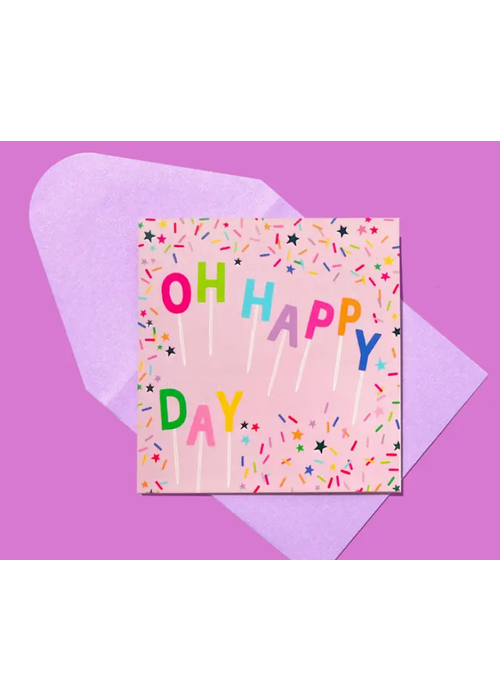 Oh Happy Day Enclosure Card
