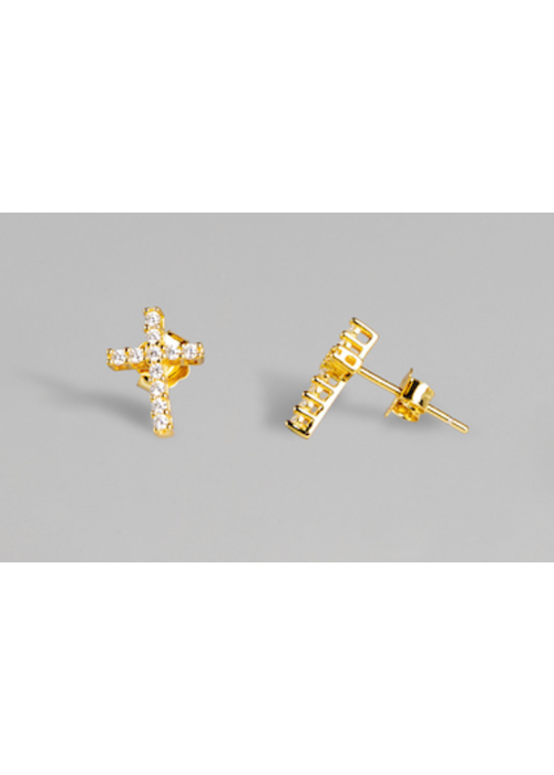 The Saint 18K Gold Earrings