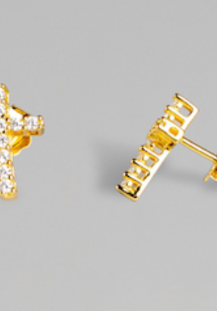 The Saint 18K Gold Earrings
