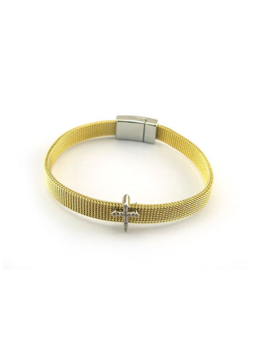 The Jada Gold Mesh Bracelet