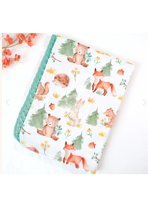 Forest Friends Blanket | 30x40