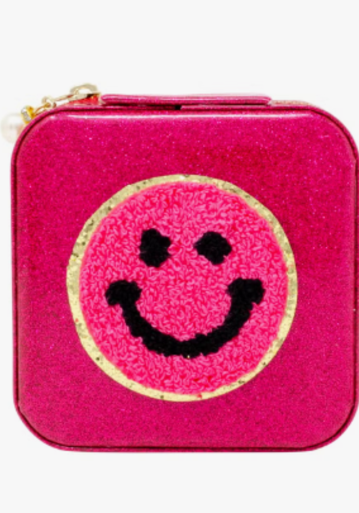 Happy Face Sparkle Jewelry Box