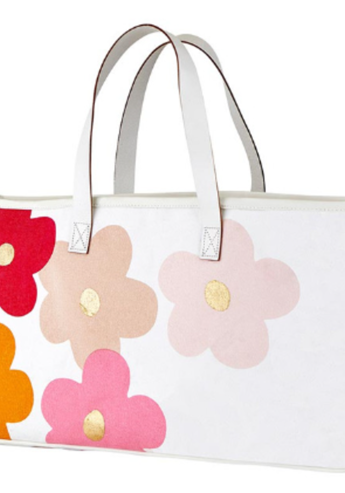 Canvas Tote Flowers