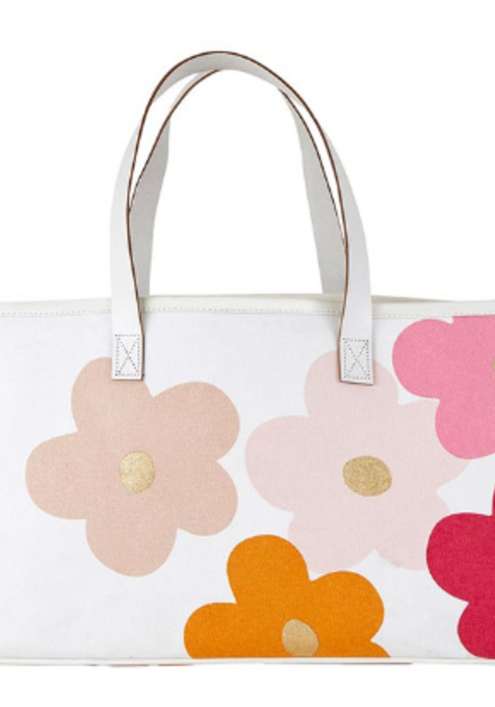 Canvas Tote Flowers