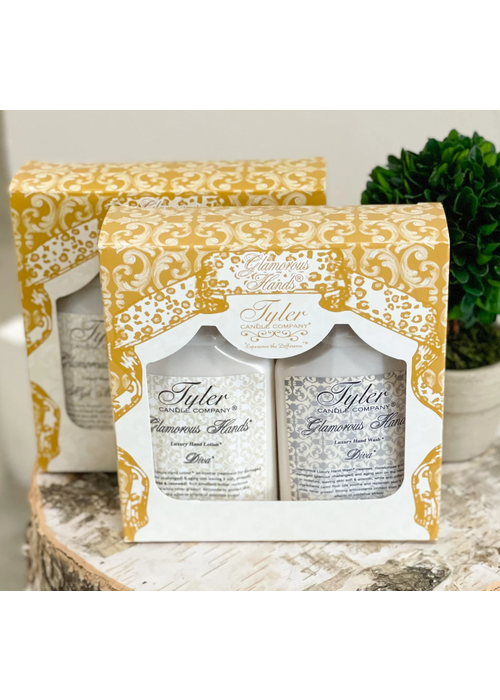Tyler Candle Co Glamorous Hands Gift Set | Diva