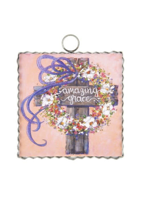 The Round Top Collection Mini Gallery Amazing Grace Cross