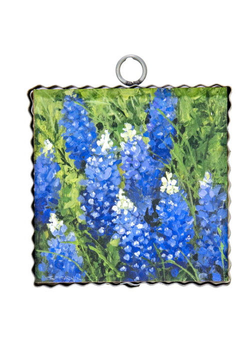 The Round Top Collection Mini Wild Bluebonnets Print