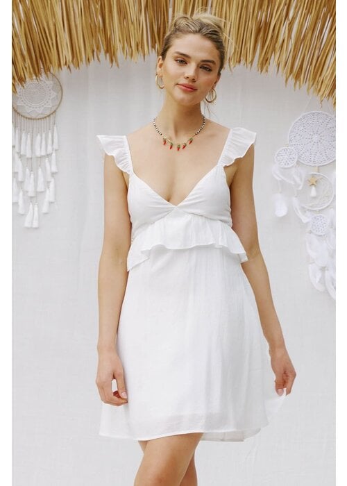 The San Tropez Dress White