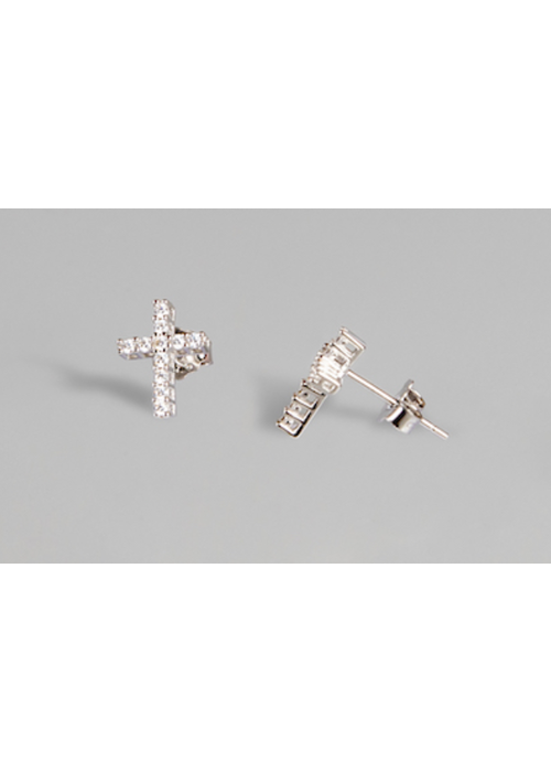 The Saint Silver 18K Earrings