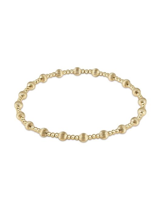 Enewton Dignity Sincerity Pattern Bead Bracelet Gold