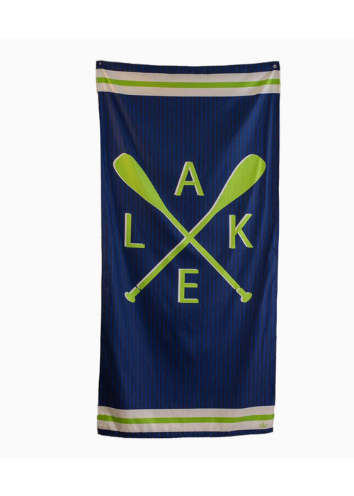 Lake Oar Beach Towel