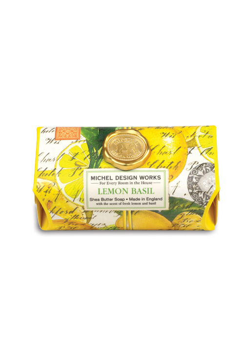 Lemon Basil Large Bath Soap Bar