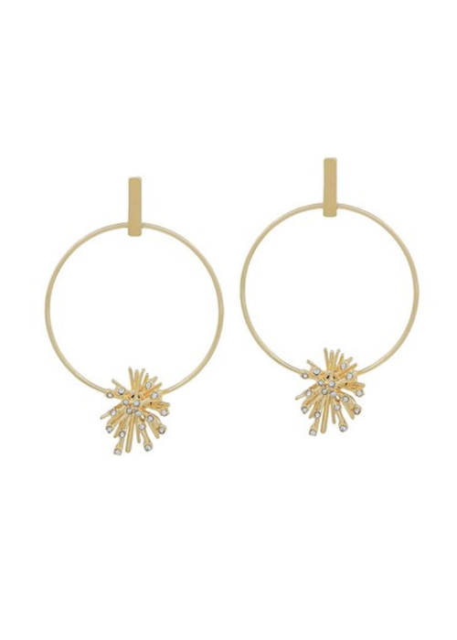 The Pope Gold Earrings