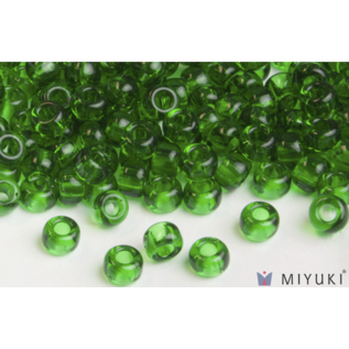 Miyuki Miyuki 6/0 Glass Beads - 146 Transparent Grass Green