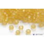 Miyuki Miyuki 8/0 Glass Beads - 132F Trans Frost Pale Gold