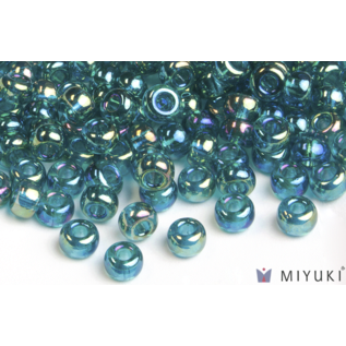Miyuki Miyuki 6/0 Glass Beads - 2458 Transparent Teal AB