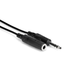 Hosa Hosa Headphone Extension Cable, 1/4 in TRS to 1/4 in TRS, 10 ft