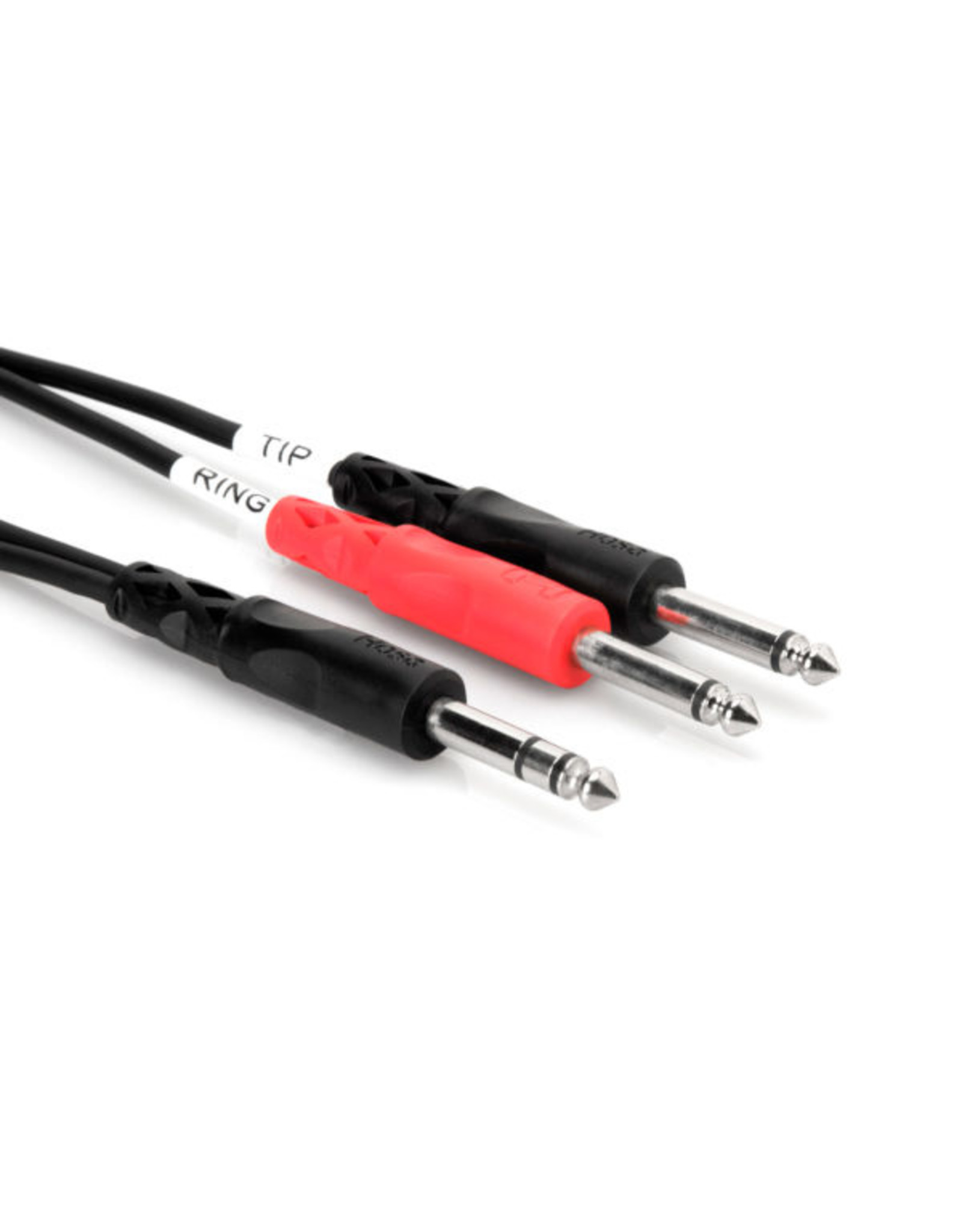 Hosa Hosa Insert Cable, 1/4 in TRS to Dual 1/4 in TS, 3 m