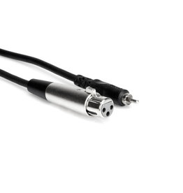 Hosa Hosa Unbalanced Interconnect, XLR3F to RCA, 10 ft