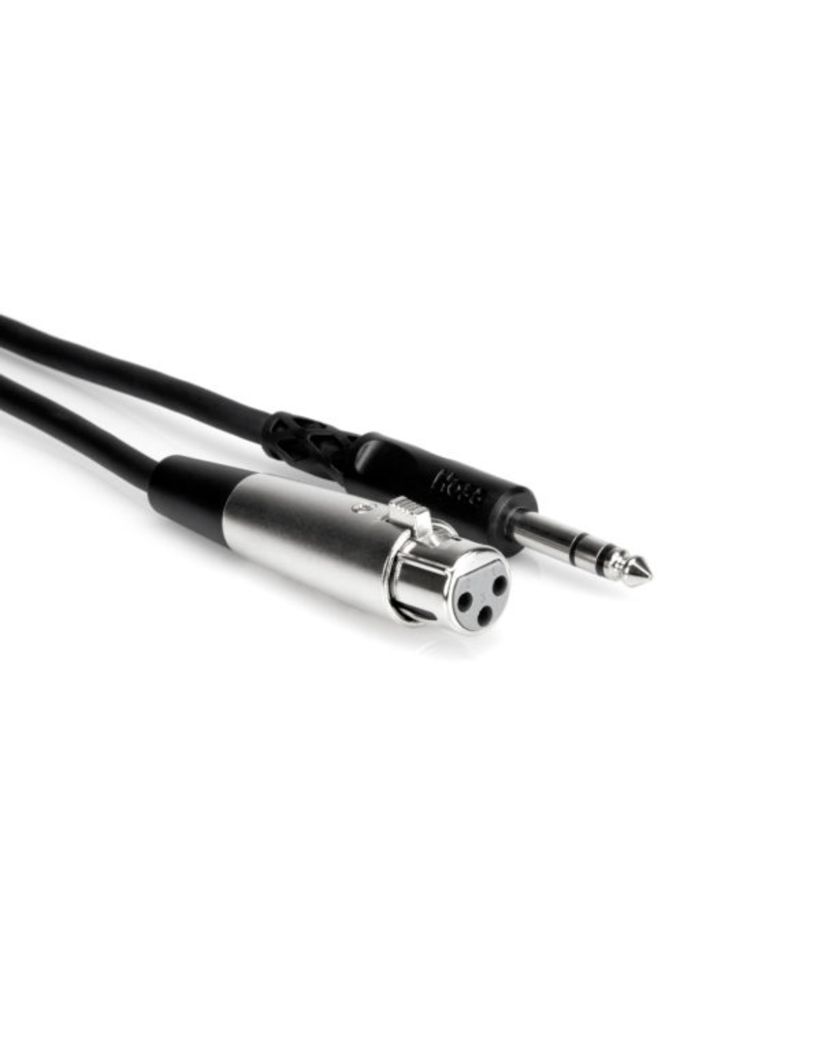 Hosa Hosa Balanced Interconnect, XLR3F to 1/4 in TRS, 10 ft