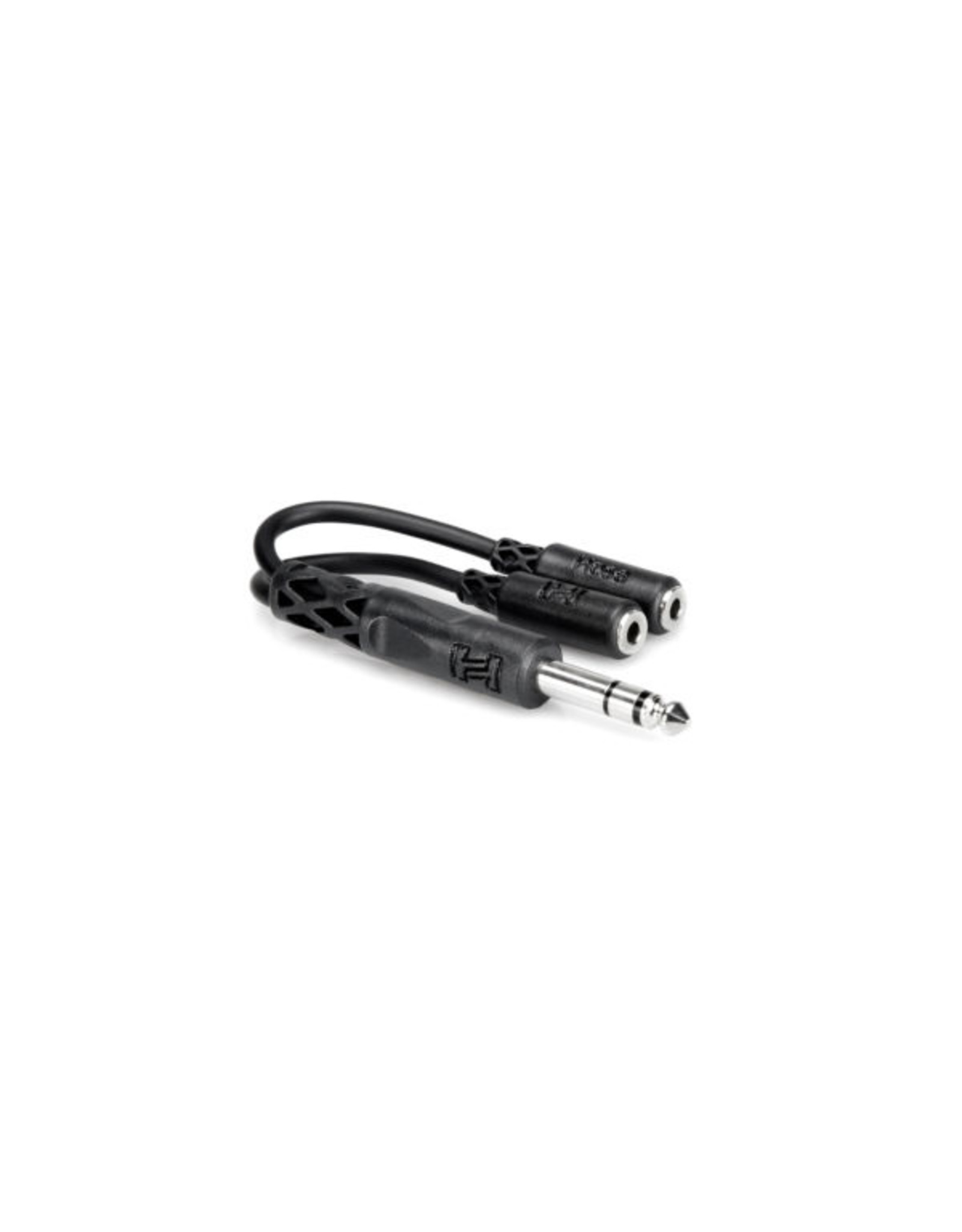 Hosa Hosa Y Cable, 1/4 in TRS to Dual 3.5 mm TRSF