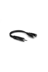 Hosa Hosa Y Cable, 3.5 mm TRS to Dual 3.5 mm TRSF
