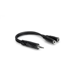 Hosa Hosa Y Cable, 3.5 mm TRS to Dual 3.5 mm TRSF