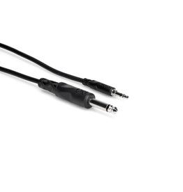 Hosa Hosa Mono Interconnect, 1/4 in TS to 3.5 mm TRS, 10 ft