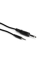 Hosa Hosa Stereo Interconnect, 3.5 mm TRS to 1/4 in TRS, 10 ft