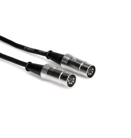 Hosa Pro MIDI Cable 3ft, 5 pin DIN to Same