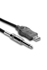 Hosa Tracklink 1/4 in TS to USB Type A 10ft