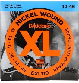 D'Addario D'Addario EXL110 Nickel Regular Light Electric Guitar Strings 10-46