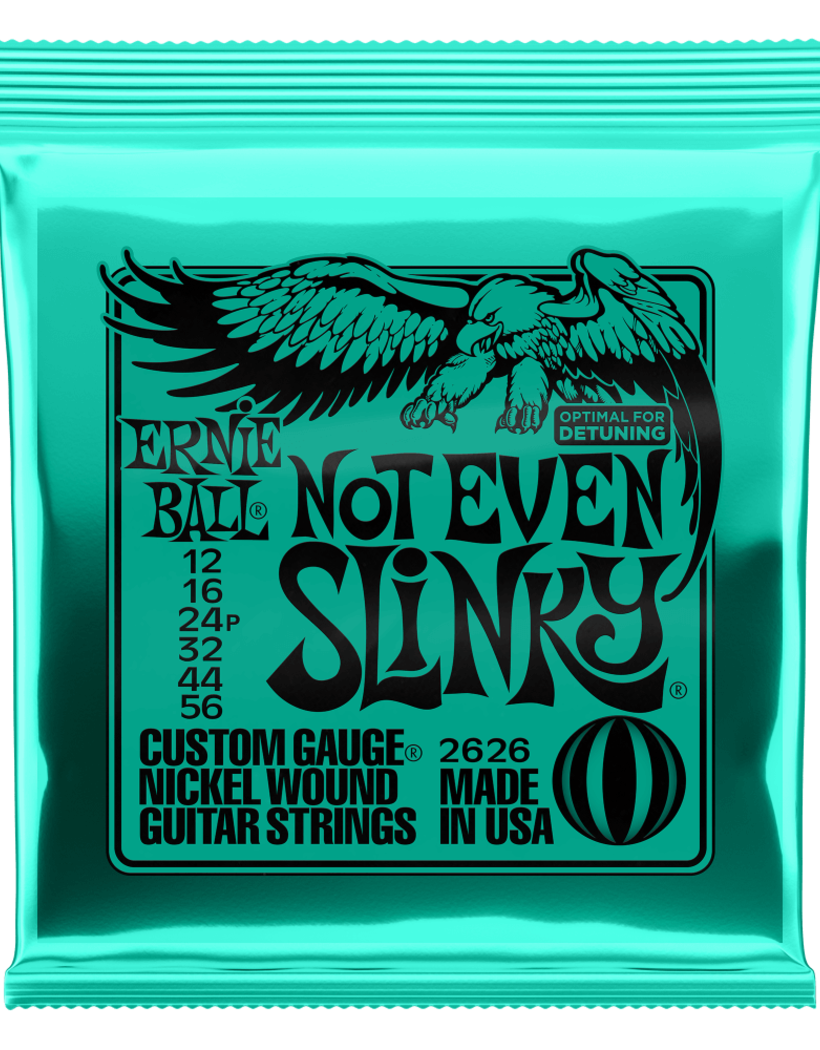 Ernie Ball Ernie Ball Not Even Slinky Nickel Wound Electric Guitar Strings