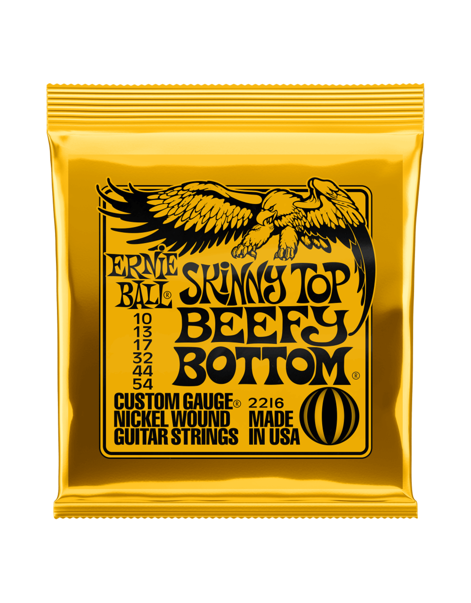 Ernie Ball Ernie Ball Skinny Top Beefy Bottom Slinky Nickel Wound, 10-54