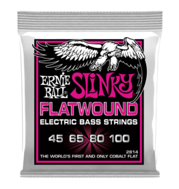 Ernie Ball Ernie Ball Super Slinky Flatwound Electric Bass Strings, 45-100