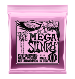 Ernie Ball Ernie Ball Mega Slinky Nickel Wound Electric Guitar Strings - 10.5-48 Gauge
