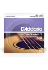 D'Addario D'Addario EJ26 Phosphor Bronze Custom Light Acoustic Strings 11-52