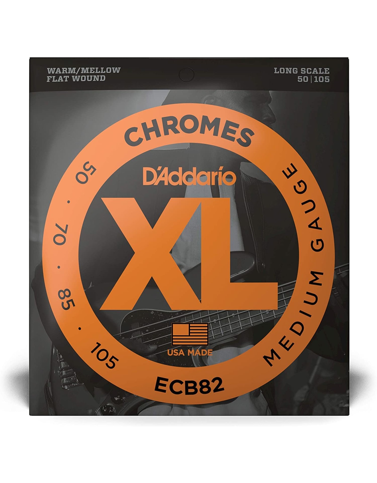 D'Addario D'Addario ECB82 Chromes 50-105 Medium Gauge Bass Strings