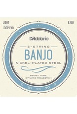 D'Addario D'Addario EJ60 Nickel Light Banjo Strings 9-20